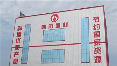 朝阳建材(cai)新厂建设